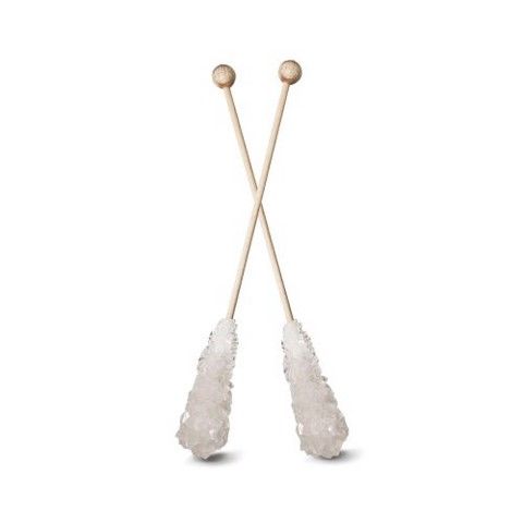 Bâtonnets de sucre candi Blanc