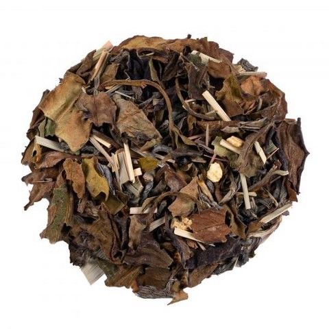 Thé Blanc Mélanges d'Agrumes: Gingembre - citron BIO