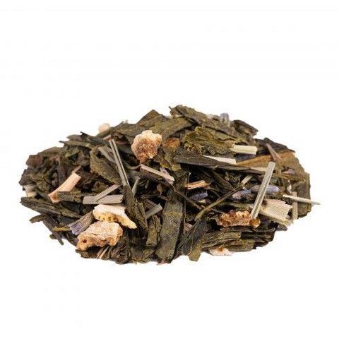 Thé Vert Mélanges Floraux: Une brise de lavande ORGANIC