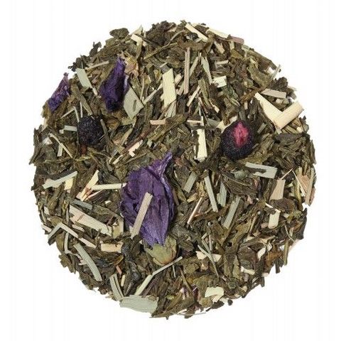 Thé Vert Mélanges de Baies: Myrtille - Romarin BIO