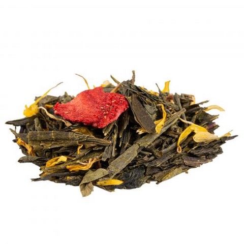 Thé Vert Mélanges de Baies: Strawberry Caipirinha ORGANIC