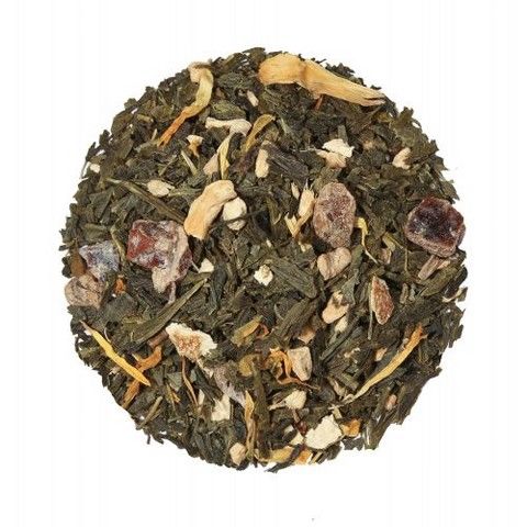 Thé Vert M"langes d'Agrumes: Gingembre - mandarine BIO
