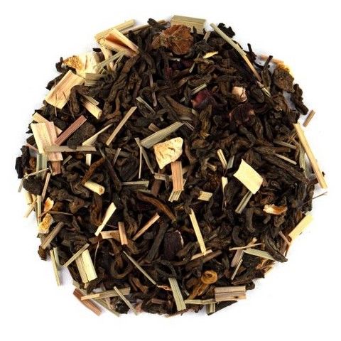 PU-ERH-TEA Mélanges d’agrumes: Orange sanguine BIO