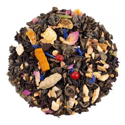 Thé Noir Mélanges Exotiques: Gingembre - mangue BIO