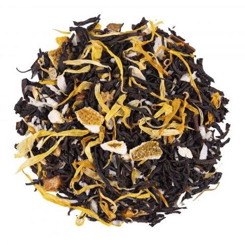Thé Noir Mélanges Exotiques: Coconut Kissed Orange BIO