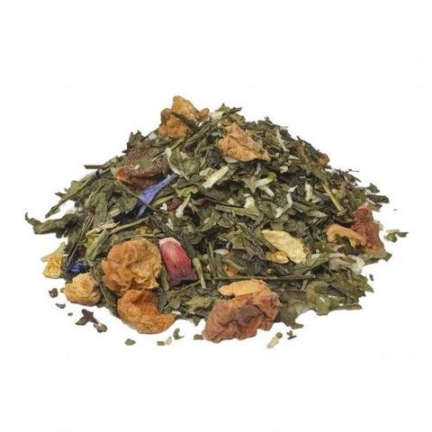 Thé Vert: Mélanges exotiques: Papaye Passion ORGANIC