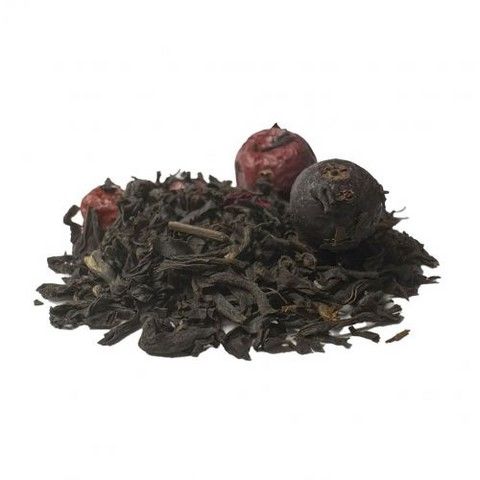 Thé Noir Mélanges aux fruits rouges et fruits du verger: Berrymix rouge et noir ORGANIC