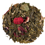 Thé Vert Mélan ges de Baies: Framboise - romarin BIO