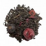 Thé Noir Mélanges aux fruits rouges et fruits du verger: Berrymix rouge et noir BIO